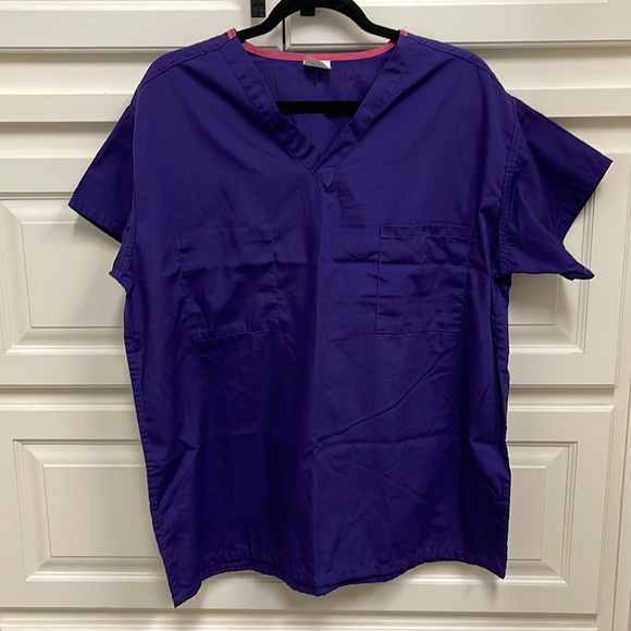Purple scrub top, medium, NWOT - Picture 1 of 3